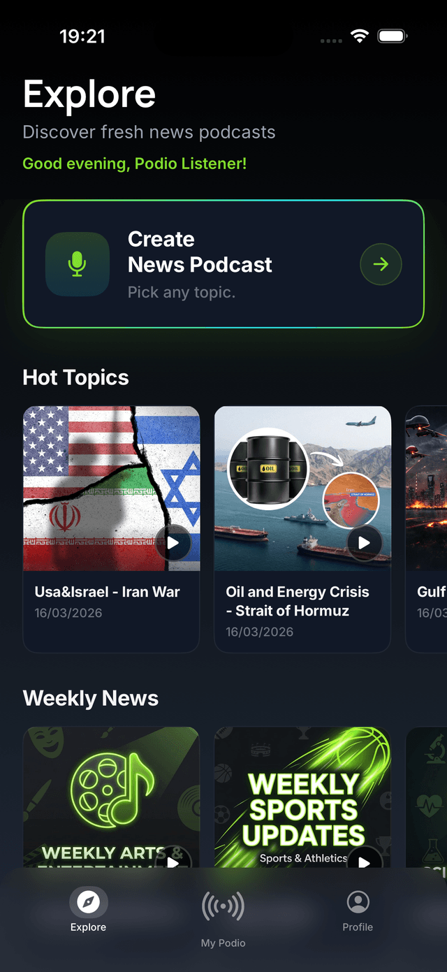 Create News Podcast